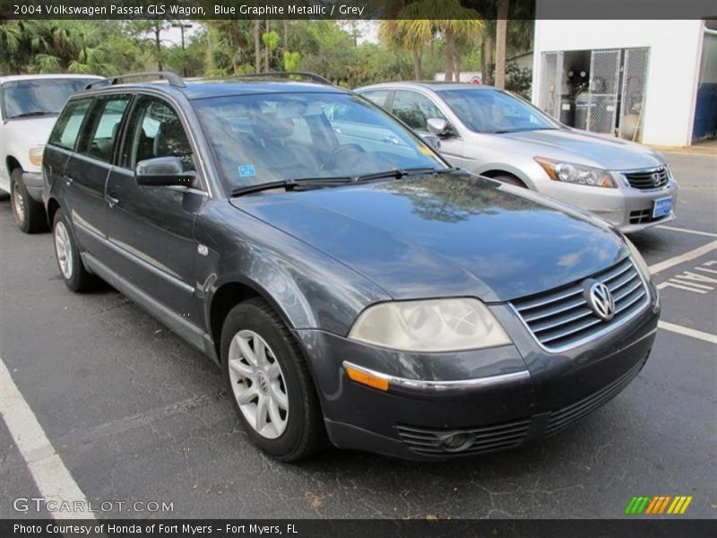 Blue Graphite Metallic / Grey 2004 Volkswagen Passat GLS Wagon