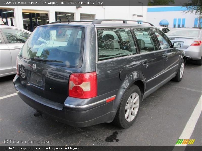 Blue Graphite Metallic / Grey 2004 Volkswagen Passat GLS Wagon
