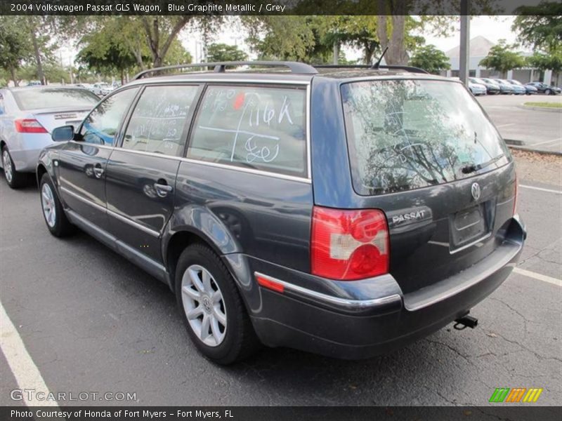 Blue Graphite Metallic / Grey 2004 Volkswagen Passat GLS Wagon