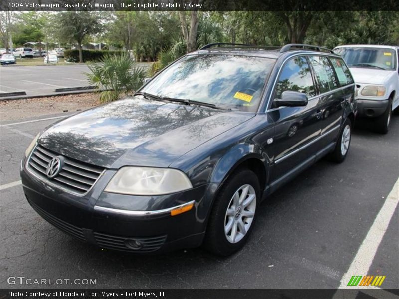 Blue Graphite Metallic / Grey 2004 Volkswagen Passat GLS Wagon