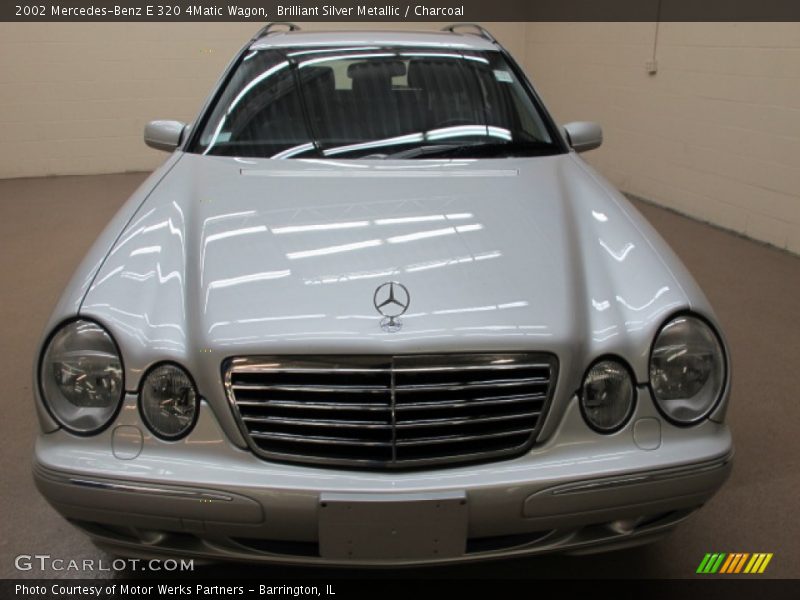 Brilliant Silver Metallic / Charcoal 2002 Mercedes-Benz E 320 4Matic Wagon