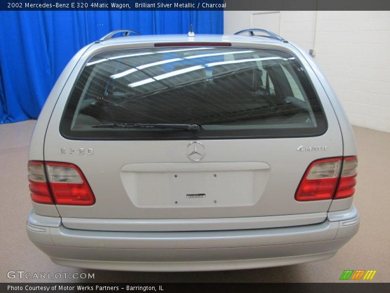 Brilliant Silver Metallic / Charcoal 2002 Mercedes-Benz E 320 4Matic Wagon