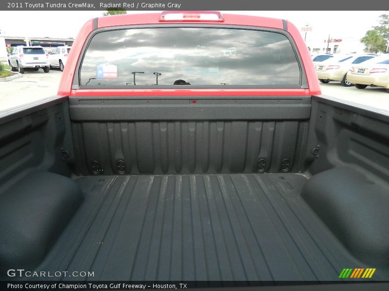 Radiant Red / Graphite Gray 2011 Toyota Tundra CrewMax