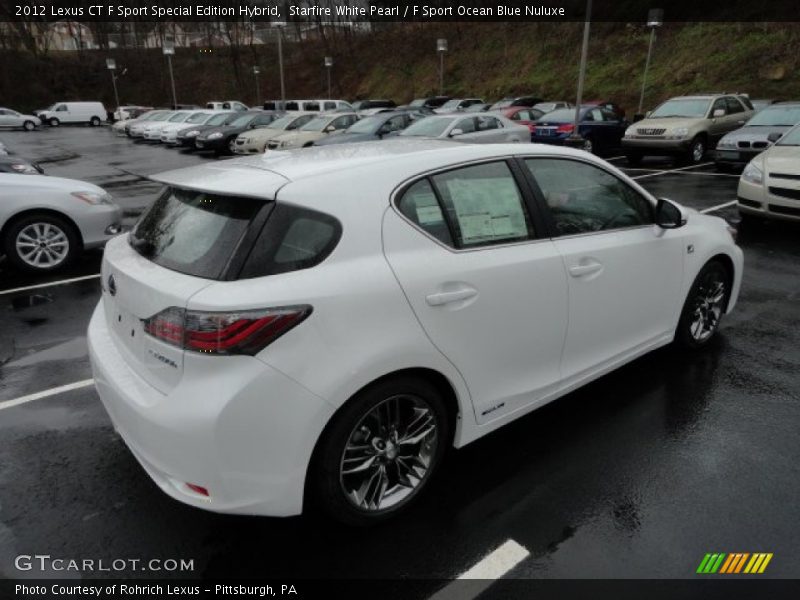 F Sport Rear 3/4 View - 2012 Lexus CT F Sport Special Edition Hybrid