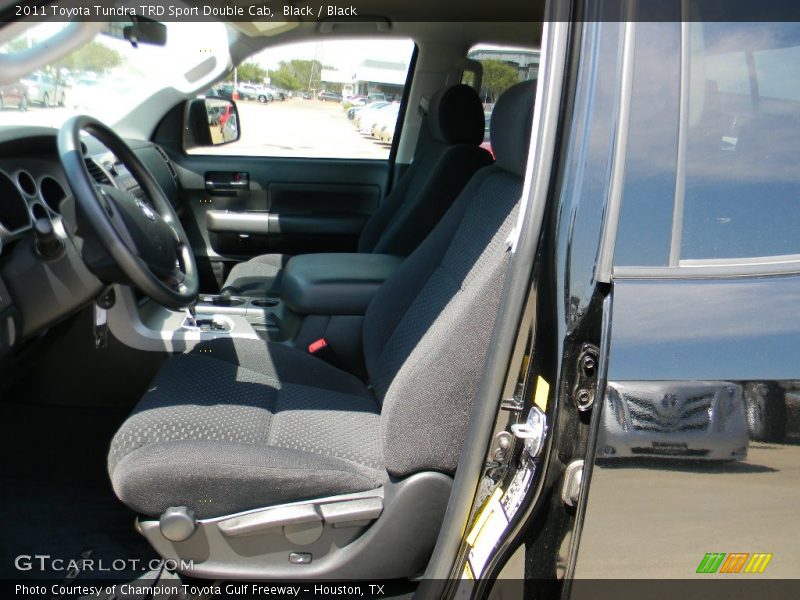 Black / Black 2011 Toyota Tundra TRD Sport Double Cab