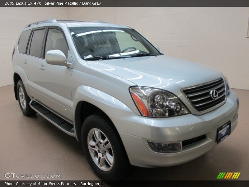Silver Pine Metallic / Dark Gray 2005 Lexus GX 470