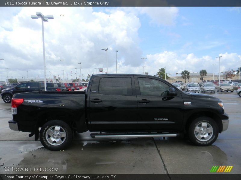 Black / Graphite Gray 2011 Toyota Tundra TRD CrewMax
