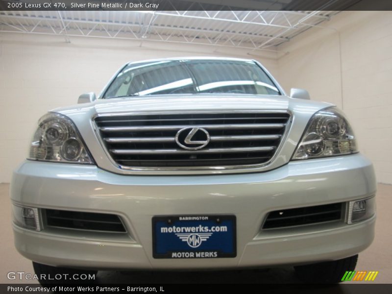 Silver Pine Metallic / Dark Gray 2005 Lexus GX 470