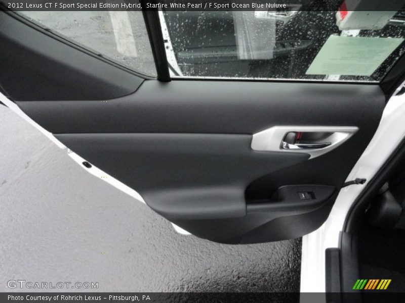 Door Panel of 2012 CT F Sport Special Edition Hybrid