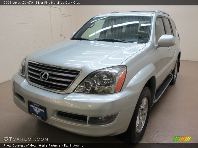 Silver Pine Metallic / Dark Gray 2005 Lexus GX 470