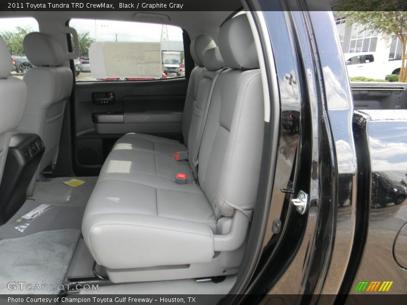 Black / Graphite Gray 2011 Toyota Tundra TRD CrewMax