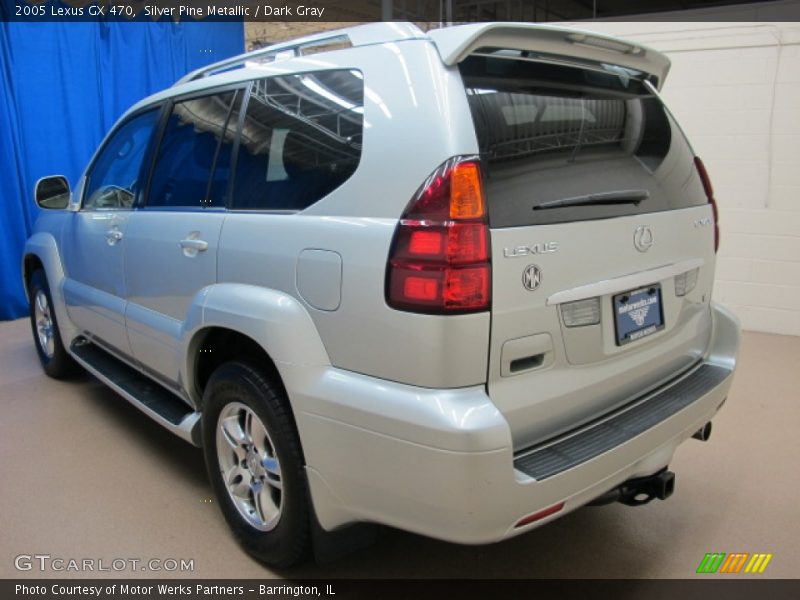 Silver Pine Metallic / Dark Gray 2005 Lexus GX 470