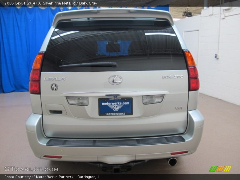 Silver Pine Metallic / Dark Gray 2005 Lexus GX 470
