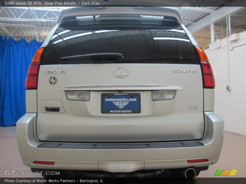 Silver Pine Metallic / Dark Gray 2005 Lexus GX 470