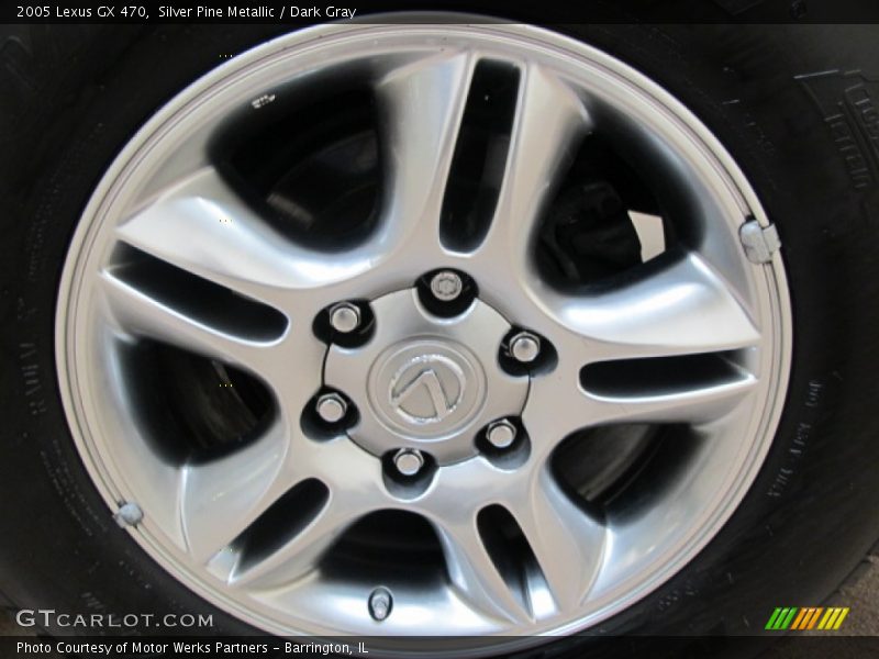 Silver Pine Metallic / Dark Gray 2005 Lexus GX 470