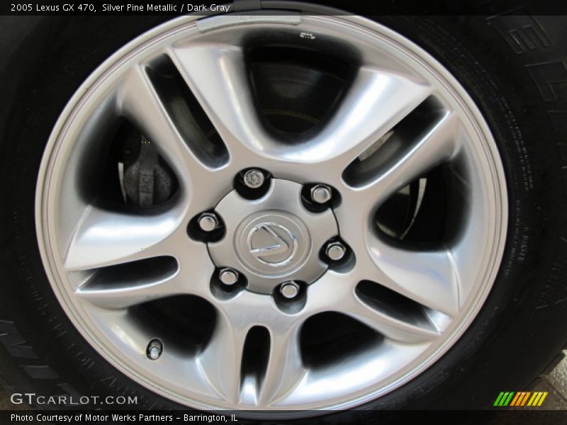 Silver Pine Metallic / Dark Gray 2005 Lexus GX 470