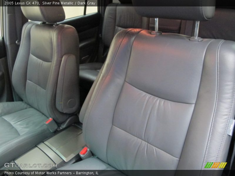 Silver Pine Metallic / Dark Gray 2005 Lexus GX 470