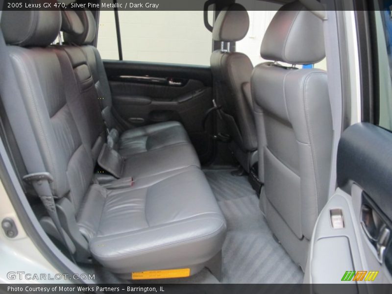 Silver Pine Metallic / Dark Gray 2005 Lexus GX 470