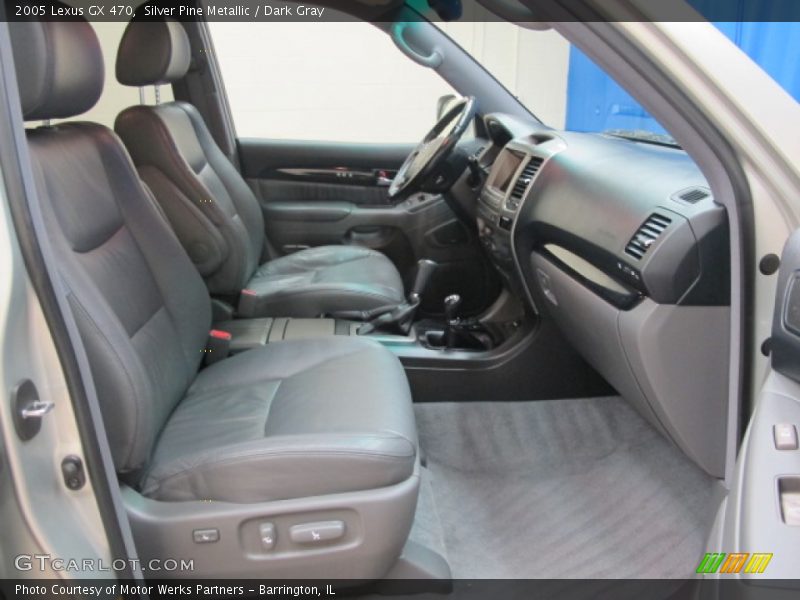 Silver Pine Metallic / Dark Gray 2005 Lexus GX 470