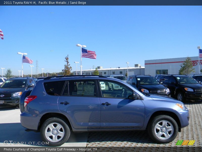 Pacific Blue Metallic / Sand Beige 2011 Toyota RAV4 I4