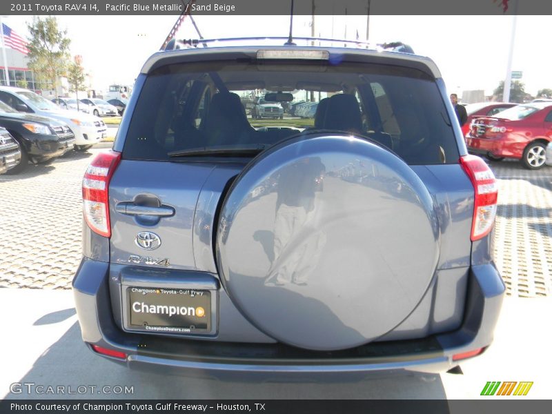 Pacific Blue Metallic / Sand Beige 2011 Toyota RAV4 I4