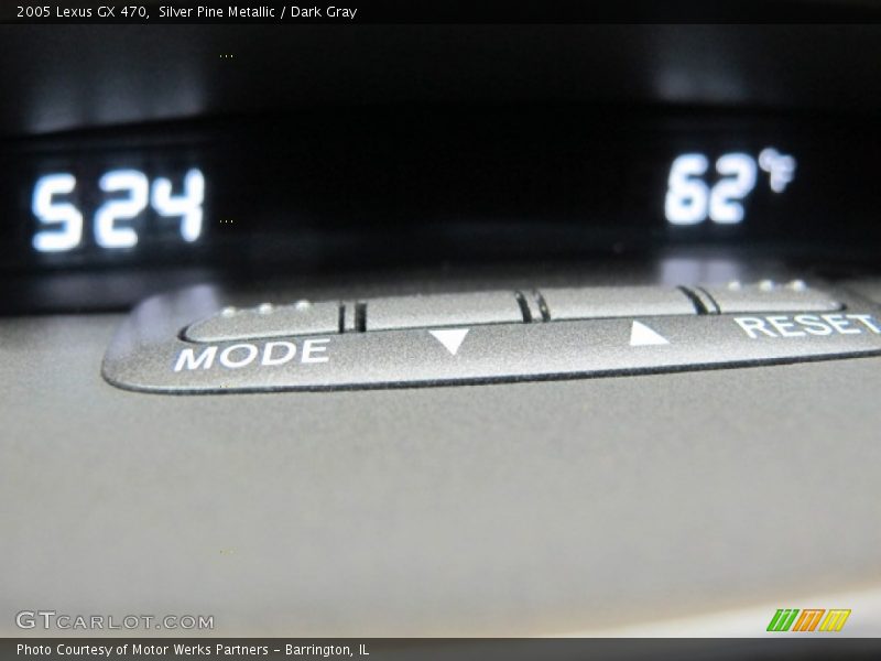 Silver Pine Metallic / Dark Gray 2005 Lexus GX 470