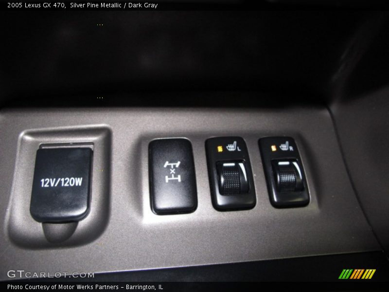 Silver Pine Metallic / Dark Gray 2005 Lexus GX 470