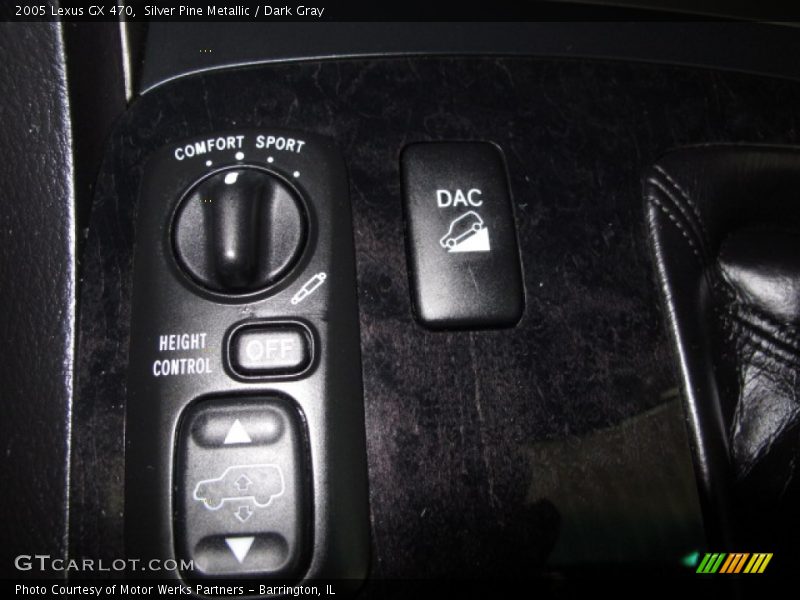 Silver Pine Metallic / Dark Gray 2005 Lexus GX 470