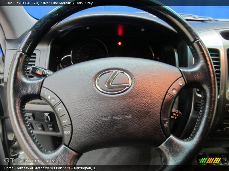 Silver Pine Metallic / Dark Gray 2005 Lexus GX 470