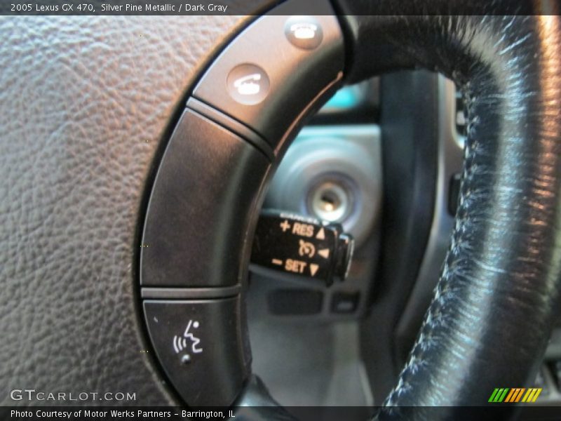 Silver Pine Metallic / Dark Gray 2005 Lexus GX 470