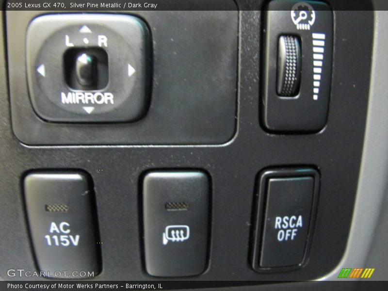 Silver Pine Metallic / Dark Gray 2005 Lexus GX 470