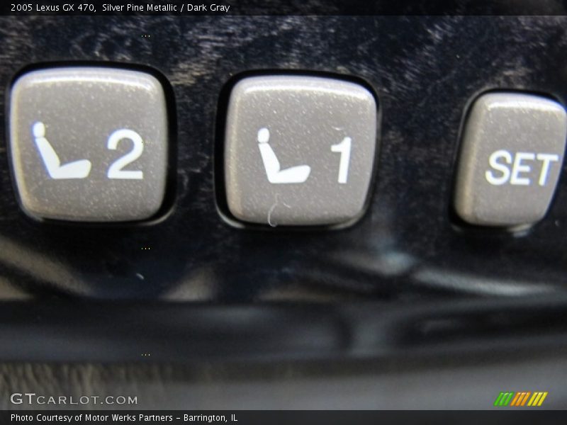 Silver Pine Metallic / Dark Gray 2005 Lexus GX 470