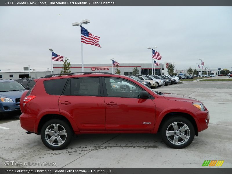  2011 RAV4 Sport Barcelona Red Metallic