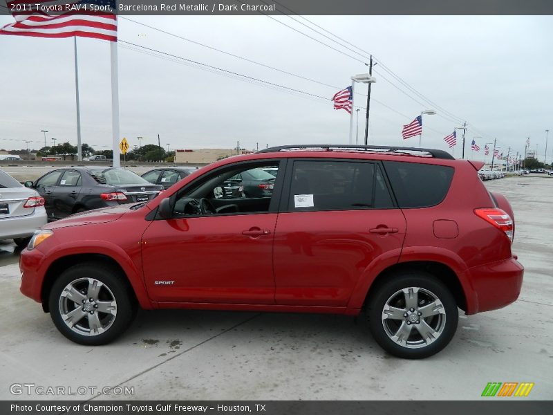  2011 RAV4 Sport Barcelona Red Metallic