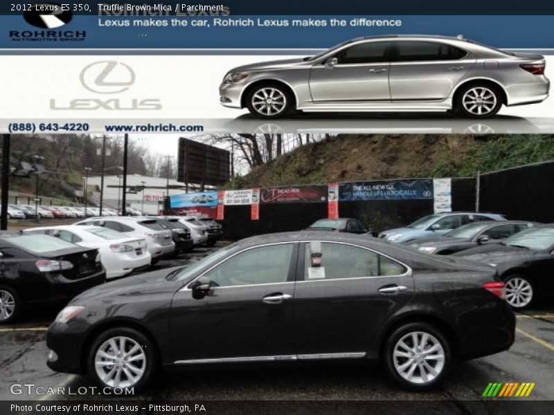 Truffle Brown Mica / Parchment 2012 Lexus ES 350