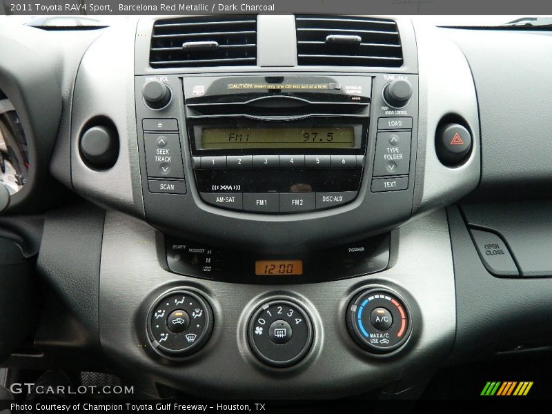 Controls of 2011 RAV4 Sport