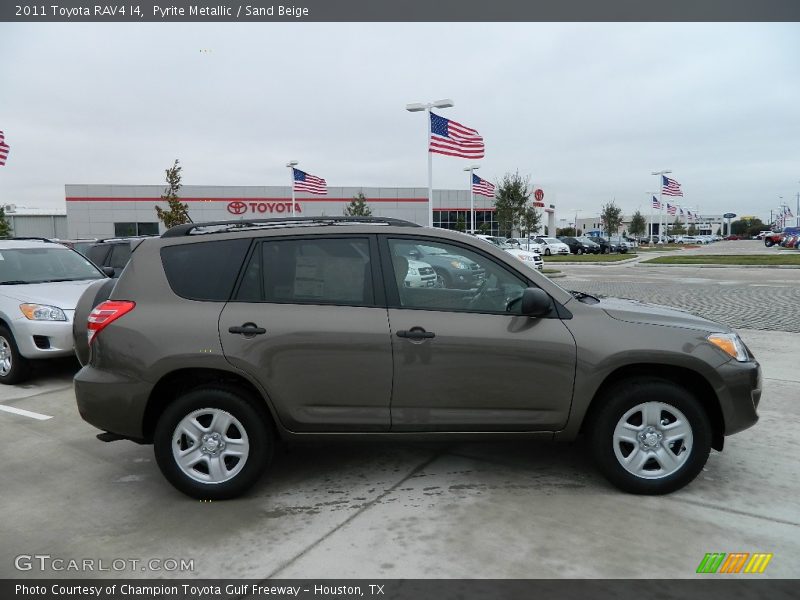 Pyrite Metallic / Sand Beige 2011 Toyota RAV4 I4