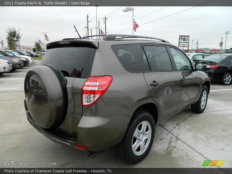 Pyrite Metallic / Sand Beige 2011 Toyota RAV4 I4