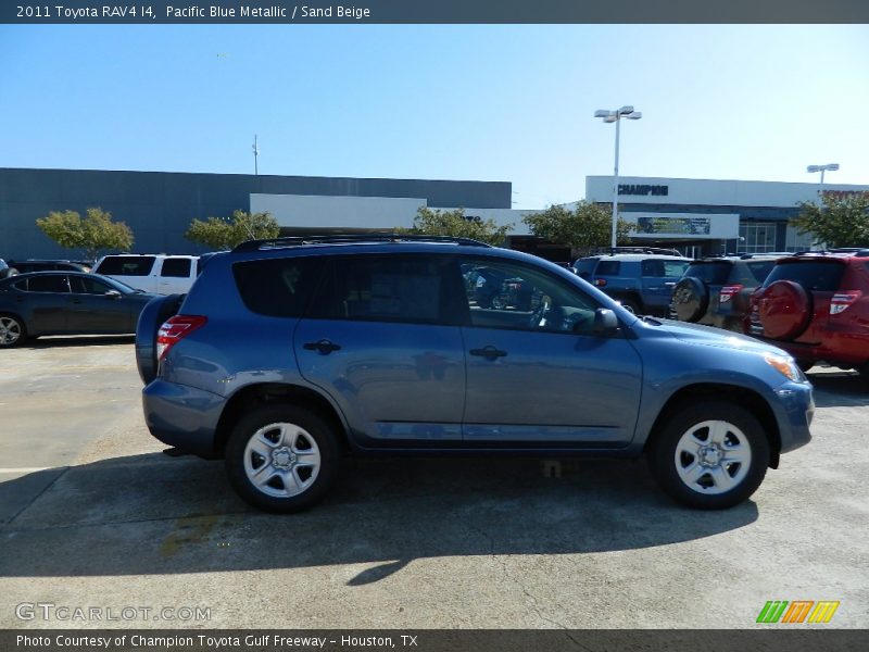 Pacific Blue Metallic / Sand Beige 2011 Toyota RAV4 I4