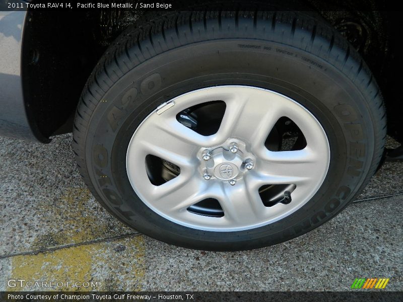 Pacific Blue Metallic / Sand Beige 2011 Toyota RAV4 I4
