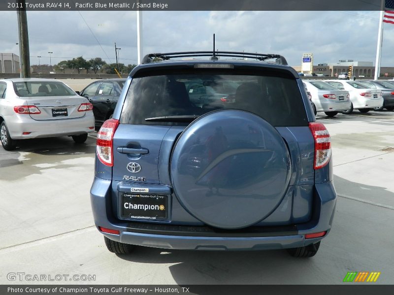 Pacific Blue Metallic / Sand Beige 2011 Toyota RAV4 I4