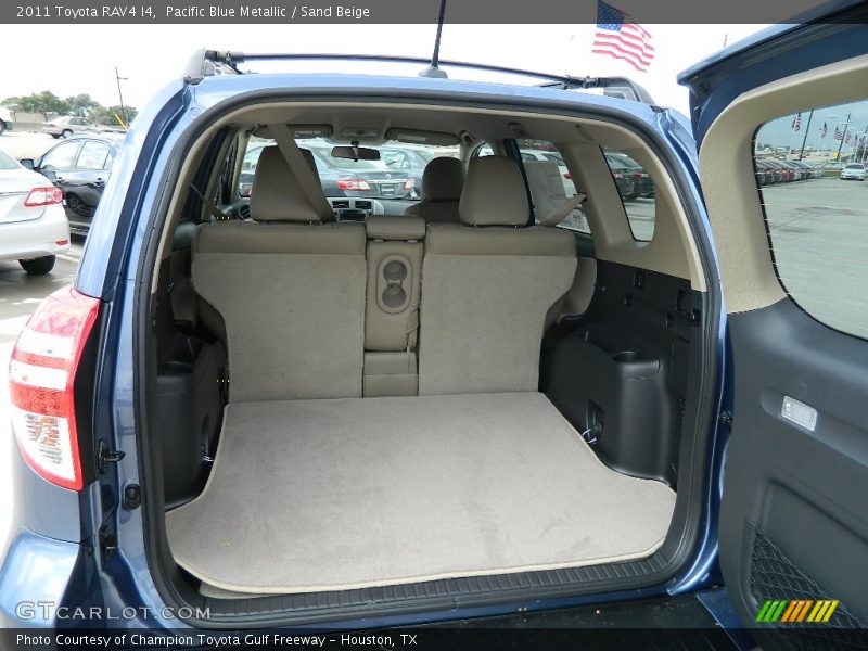 Pacific Blue Metallic / Sand Beige 2011 Toyota RAV4 I4