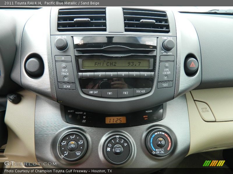 Pacific Blue Metallic / Sand Beige 2011 Toyota RAV4 I4