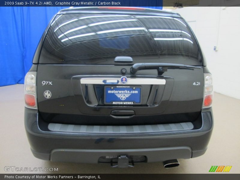 Graphite Gray Metallic / Carbon Black 2009 Saab 9-7X 4.2i AWD