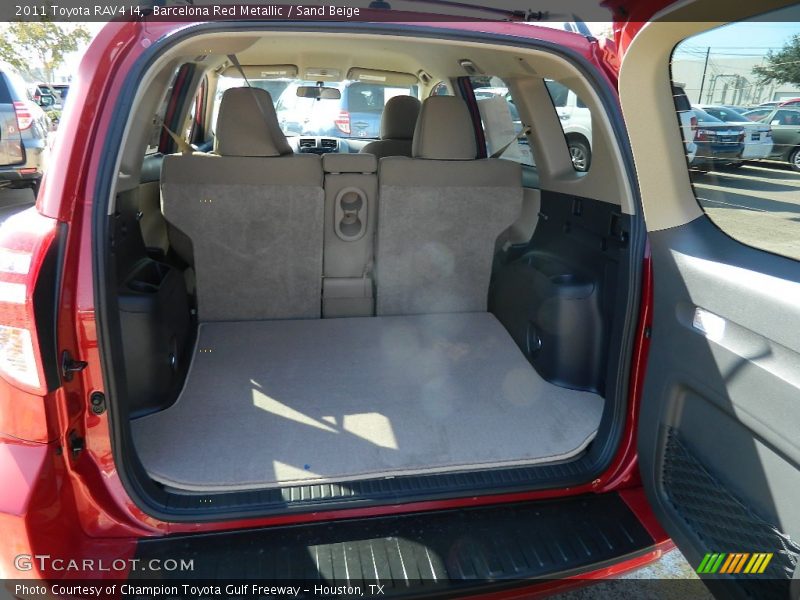 Barcelona Red Metallic / Sand Beige 2011 Toyota RAV4 I4