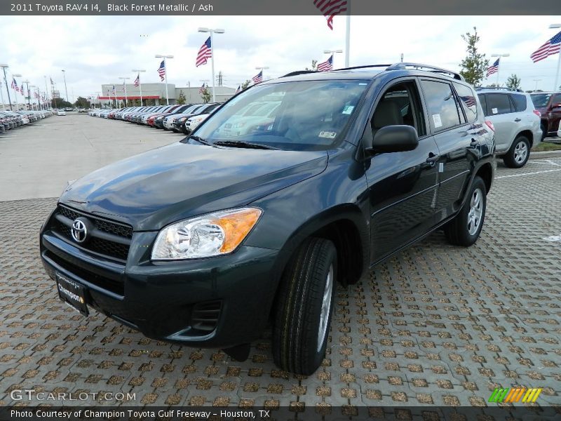 Black Forest Metallic / Ash 2011 Toyota RAV4 I4