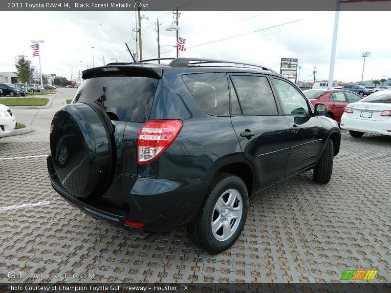 Black Forest Metallic / Ash 2011 Toyota RAV4 I4