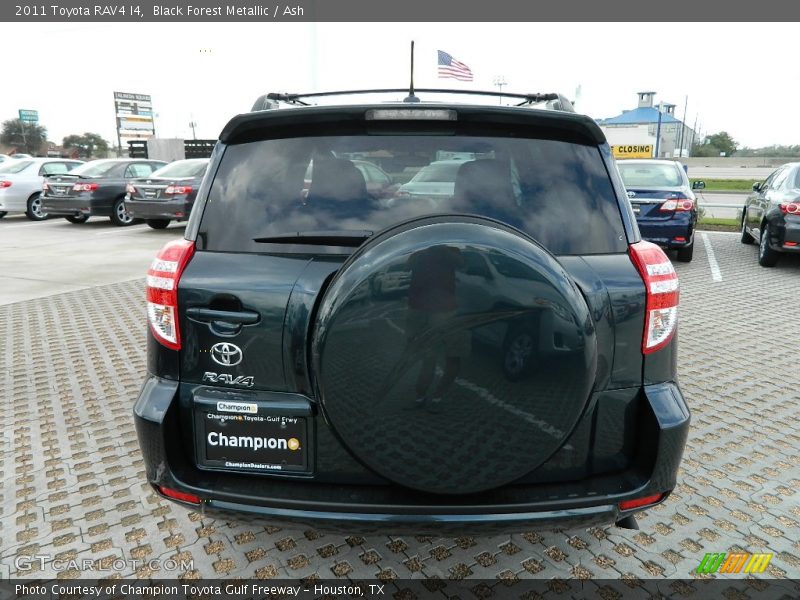 Black Forest Metallic / Ash 2011 Toyota RAV4 I4