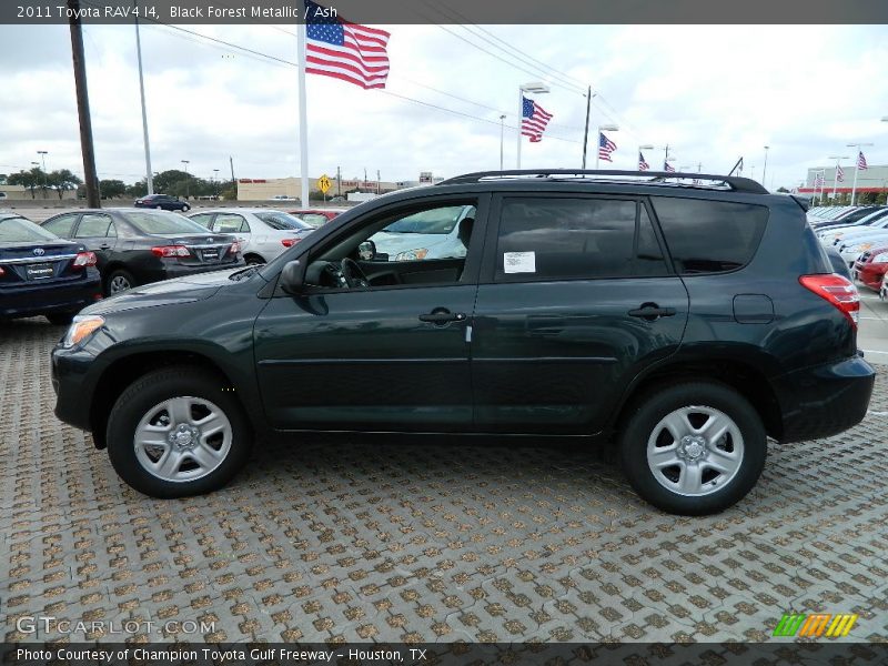 Black Forest Metallic / Ash 2011 Toyota RAV4 I4