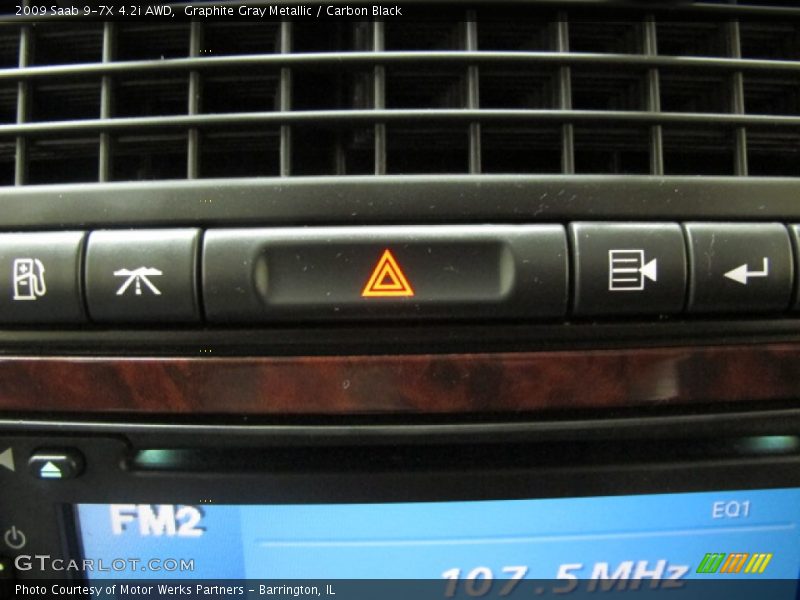 Graphite Gray Metallic / Carbon Black 2009 Saab 9-7X 4.2i AWD